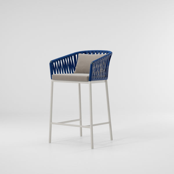 Modern Outdoor Aluminum Bar Stool - Main View