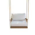 Modern Outdoor Hanging Lounge Chair - Lifestyle Setting