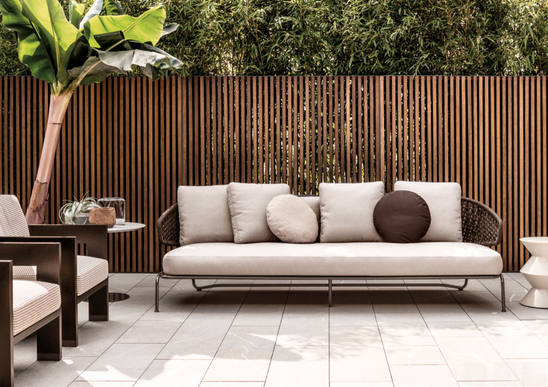 Modern Outdoor Sofa & Lounge Chair Set - Main View