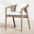 Modern Outdoor Teak Dining Chair - Main View