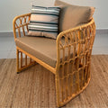 Modern Rattan Patio Sofa Set - Detail View