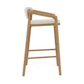 Modern Scandinavian Counter Stool - Detail View