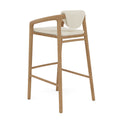 Modern Scandinavian Counter Stool - Side View