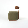 Modern Sculptural Barrel Accent Chair - Lifestyle Setting
