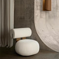 Modern Sculptural Lounge Chair - Main View