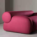 Oversized Sofa with Curved Silhouette