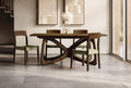 Modern Solid wood Dining Table - Detail View