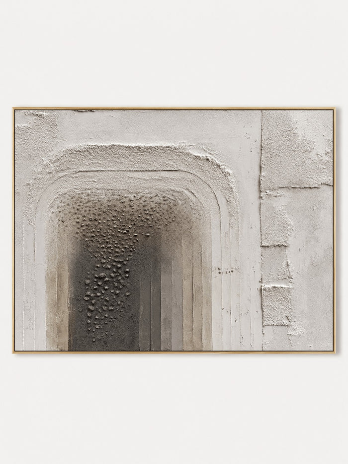 Modern Textured Abstract Wall Art, Quiet Passage