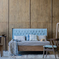 Modern Upholstered Bed - Side View