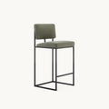 Modern Upholstered Counter Stool - Main View