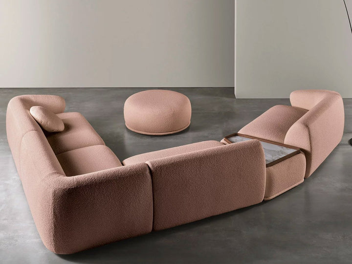 modular sofa boucle