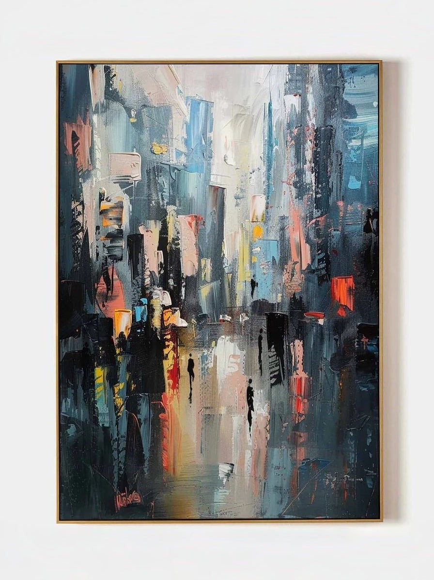 Multicolor Abstract Wall Art