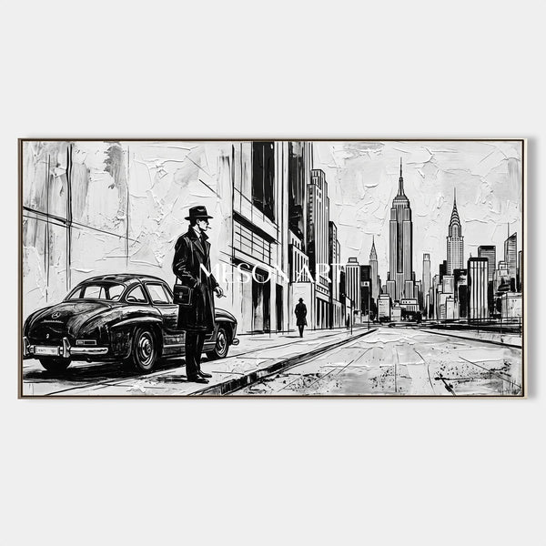 Noir Gentleman on Manhattan Avenue