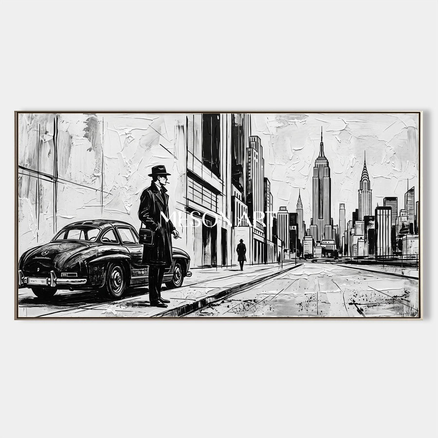 Noir Gentleman on Manhattan Avenue