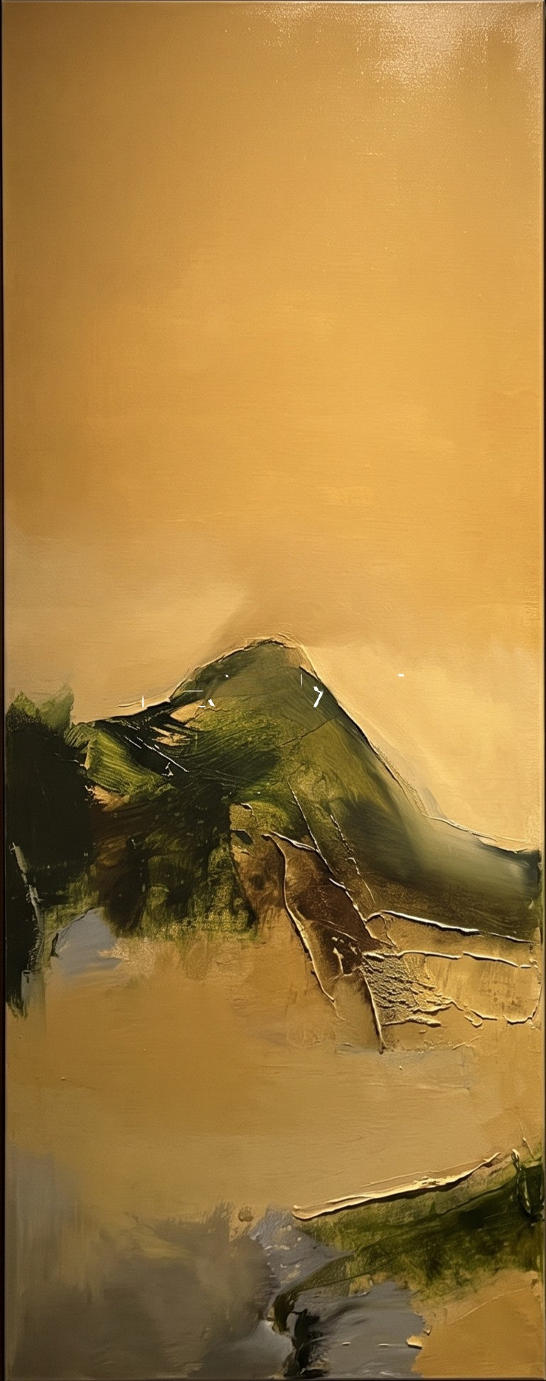 Olive Peak in Ochre Haze
