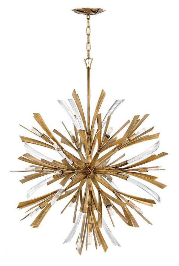 Open Metal Spherical Frame Orb Chandelier