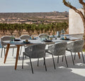 Outdoor Modern Dining Set - Side View