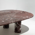 Oxblood Marble Coffee Table - View 4