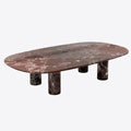Oxblood Marble Coffee Table - View 1