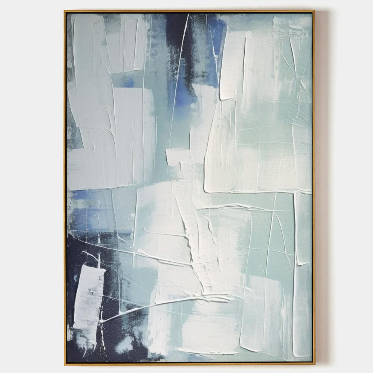 Pale Blue Layers of Winter Light