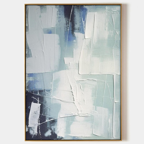 Pale Blue Layers of Winter Light