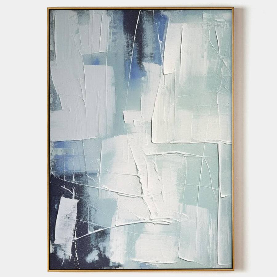 Pale Blue Layers of Winter Light