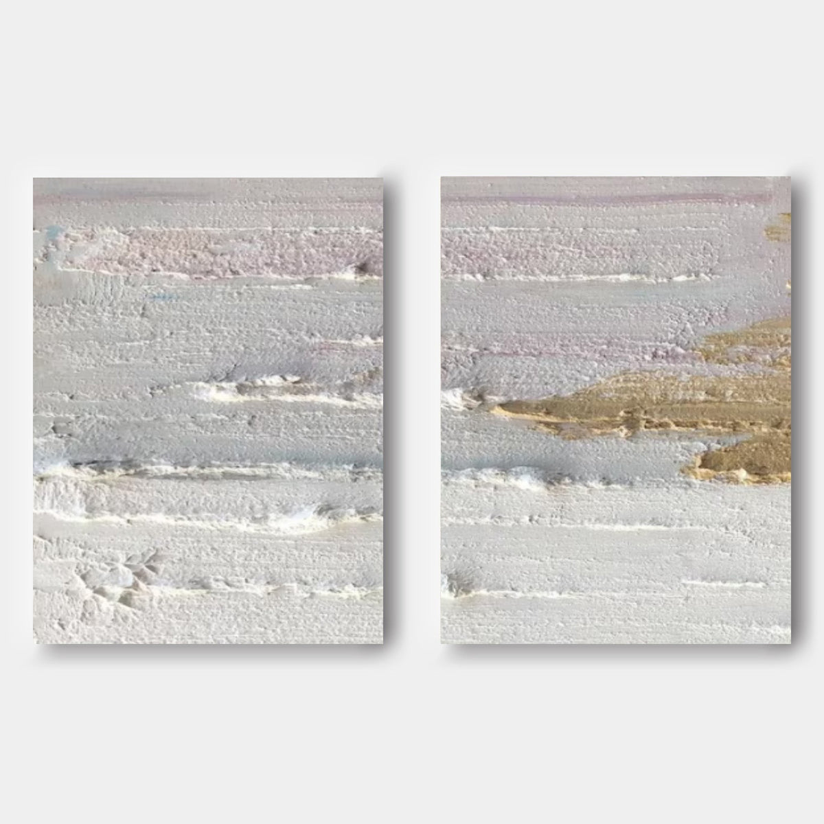 Pale Drift with Golden Shoreline