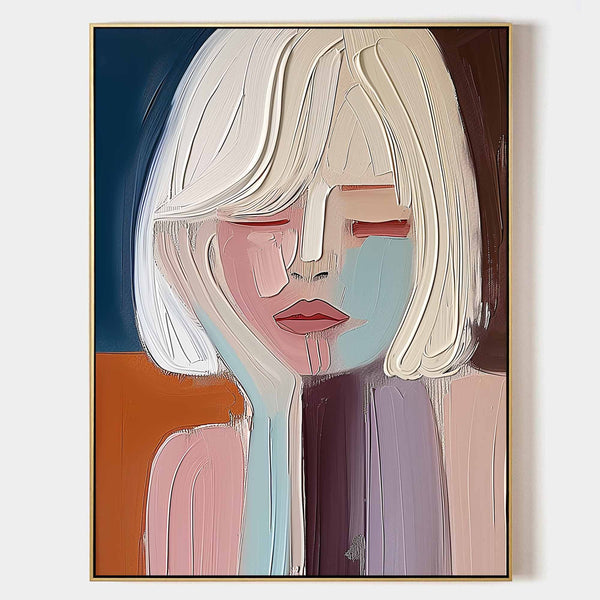 Pastel Reverie With Platinum Bob