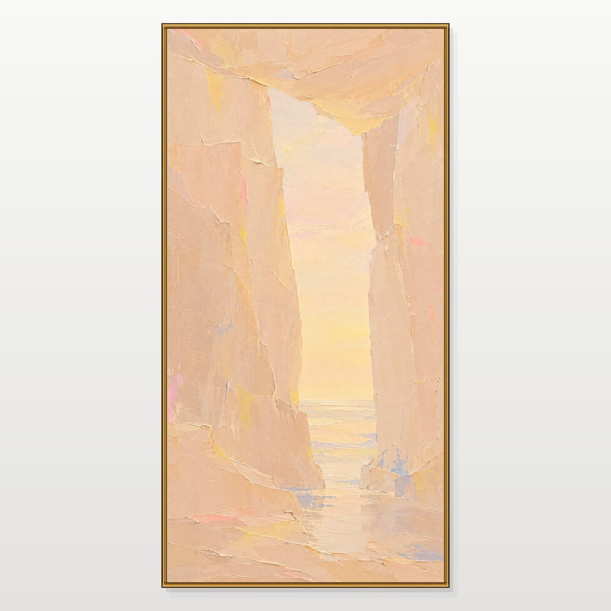 Abertura de Peach Canyon hacia el mar