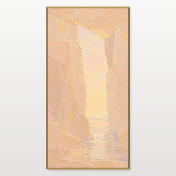 Peach Canyon Opening to the Sea