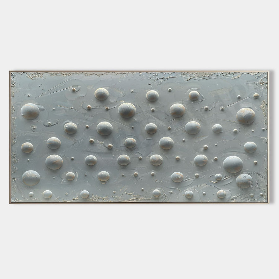 Pearl Domes on Misty Gray