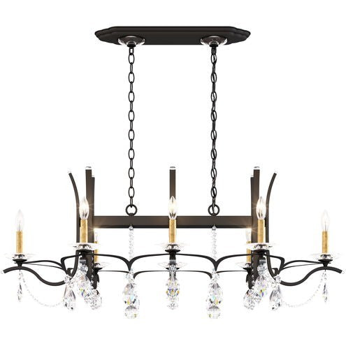 Petal Ring Crystal Chain Chandelier