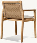 Modern Teak Outdoor Dining Set - Lifestyle Setting