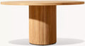 Modern Teak Outdoor Dining Set - Close-up Detail