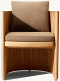 Byron Teak Reeding Collection - Texture Detail
