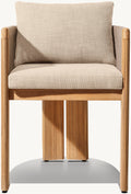 Marbella Curved Teak Collection - Room Setting