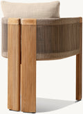 Marbella Curved Teak Collection - Alternate Angle