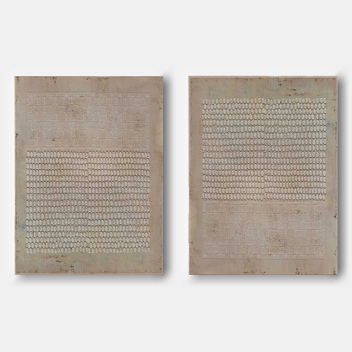 Quiet Rows in Weathered Taupe