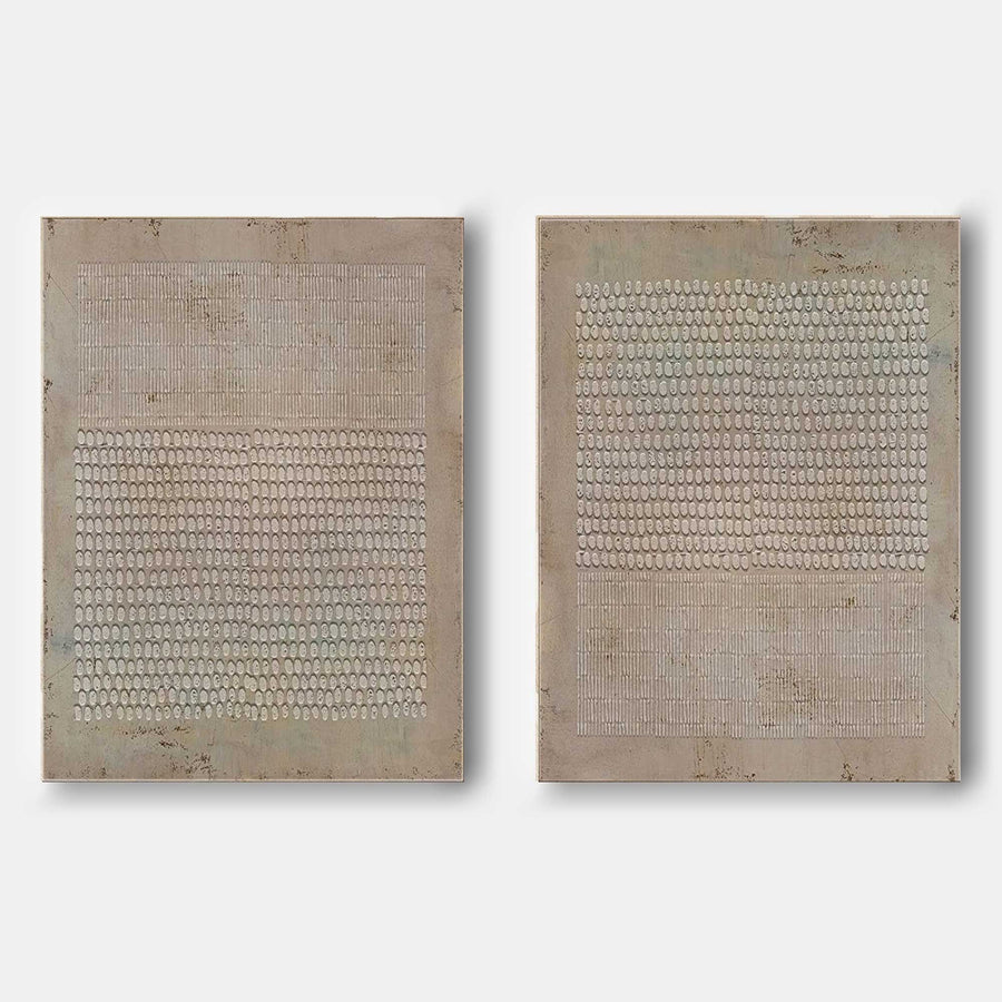 Quiet Rows in Weathered Taupe