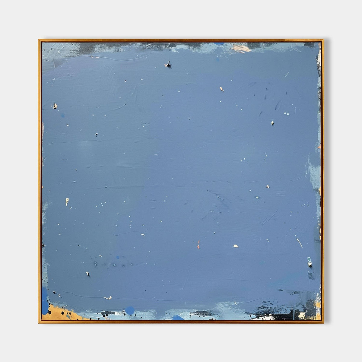 Quiet Slate Blue Field