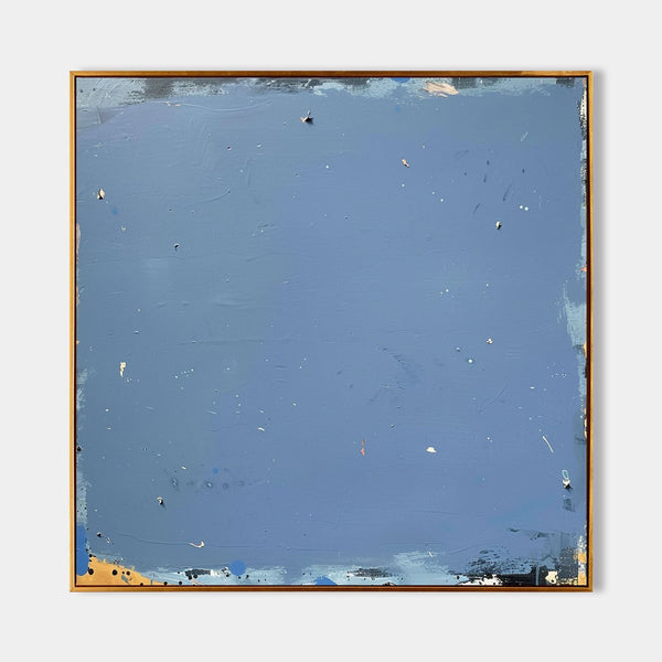 Quiet Slate Blue Field