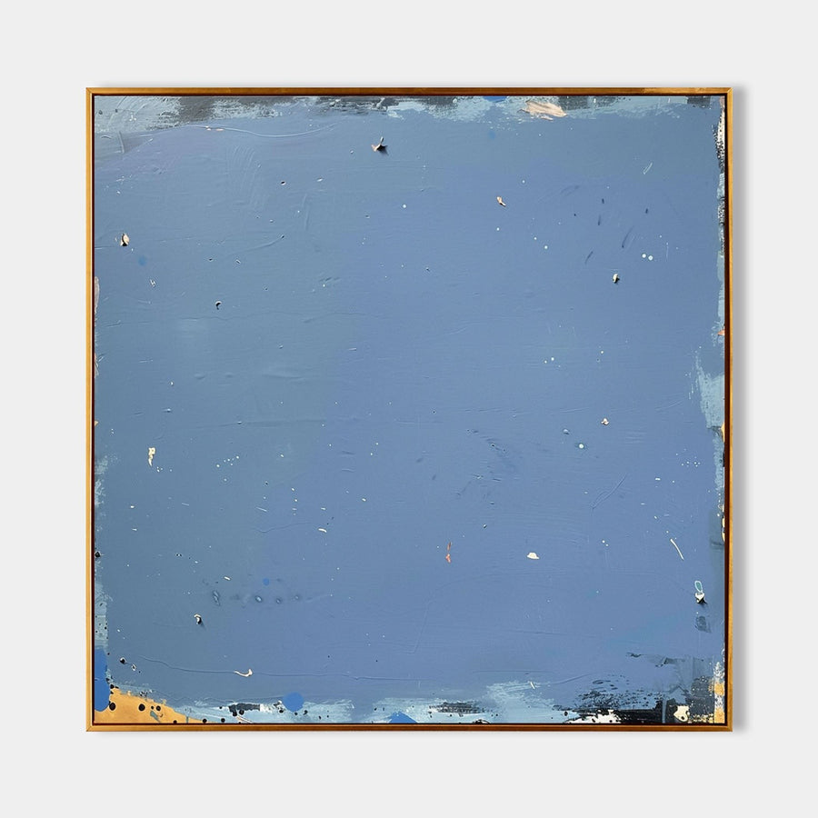 Quiet Slate Blue Field
