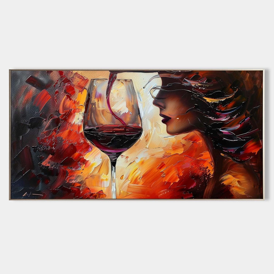 Red Wine Pour in Ember Light