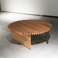 Rivulet Slatted Coffee Table - View 7