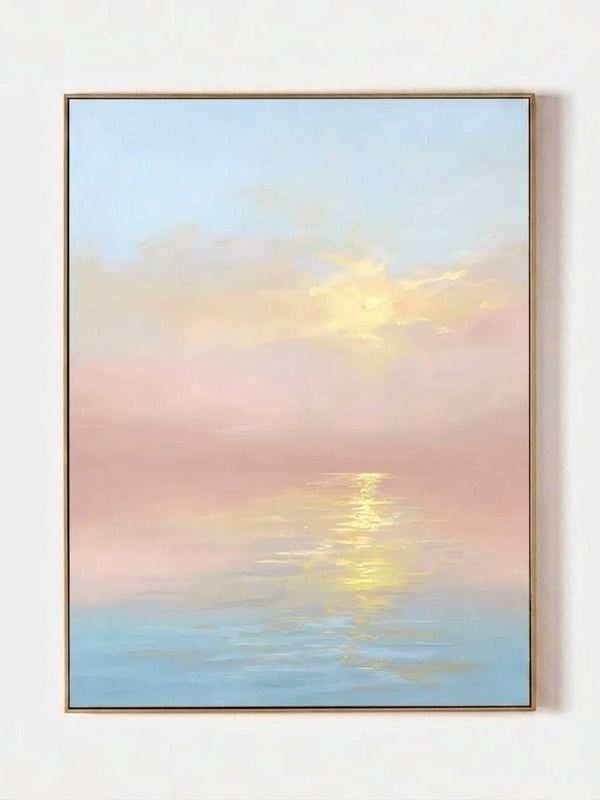 Romantic Pastel Seascape Wall Art