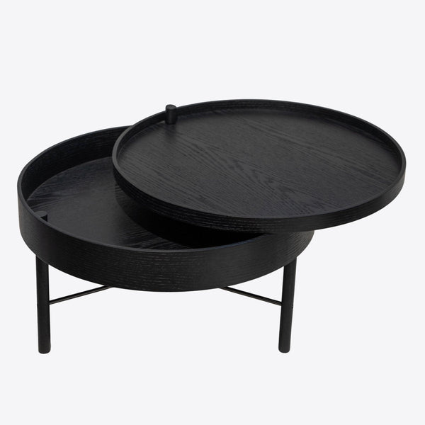 Rotating Tier Side Table - View 1