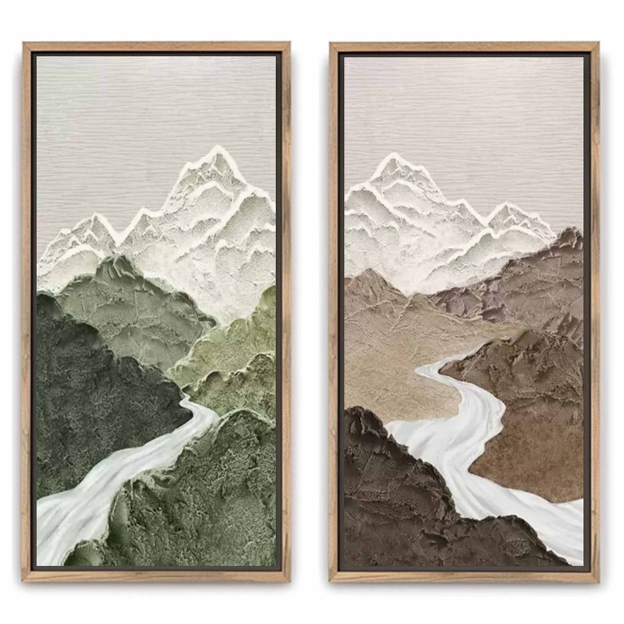 Sage and Umber Mountain Rivers