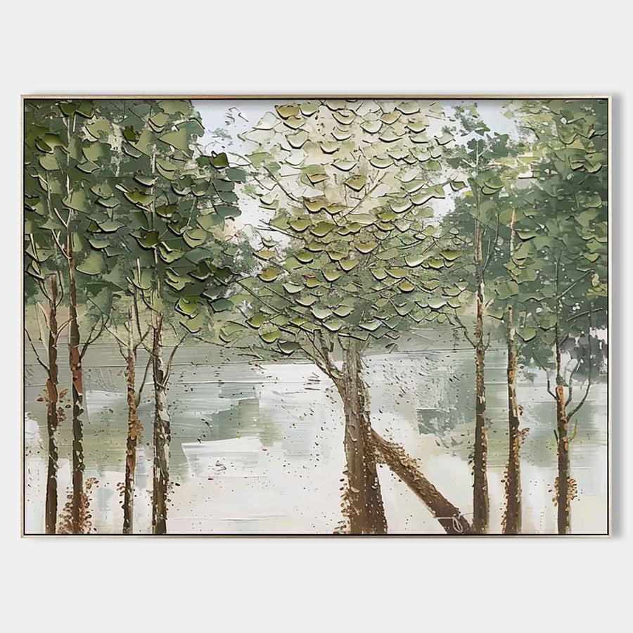 Sage Grove Beside Still Water
