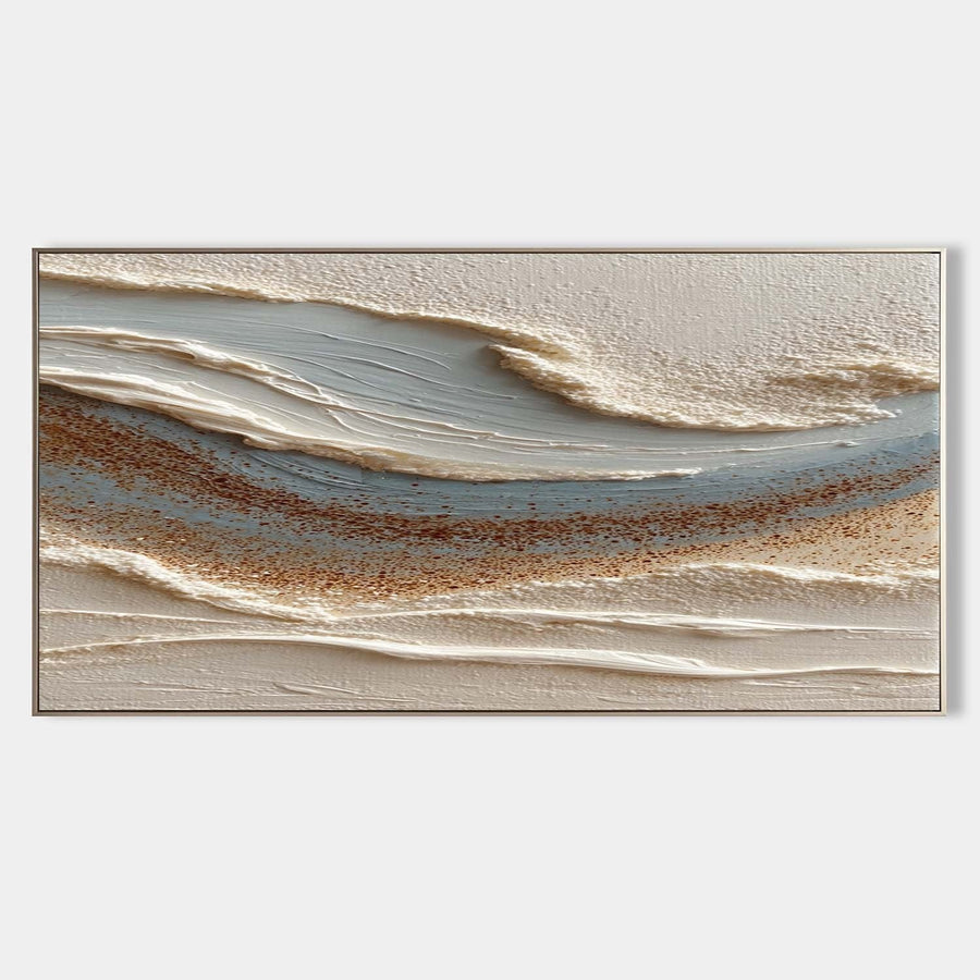 Sandbar and Sea Glass Relief