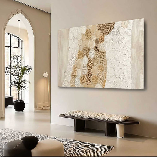 Sandstone Circles in Raised Relief